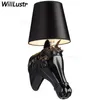 horse wall lamp modern wall sconce wall light The horse lamp Ma Tau bedside lamp bedroom sitting room aisle stairs corridor restaurant hotel