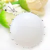 Luckyshine Genuine White Moonstone Gems Silver Round Pendants Necklace Weddings Jewelry