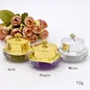 5/10/15g Crown Shape Plastic Refillable Bottles Empty Pot Bottles Makeup Jar Travel Face Cream Lotion Cosmetic Container Hot Sale