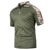 ReFire Getriebe Sommer Tactical Camouflage T-shirt Männer Schnell Trocknend Militärische Uniform T-Shirt Atmungsaktiv Wicking Armee Kampf T-shirts