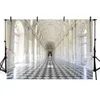 Luxury Palace Photography Backdrops for Studio Printed Arched Doors Stone Pillars Wedding Party Photo Booth Background Fond Photographie