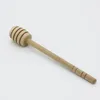 Мини -деревянная медовая палка с медово -копчкой для вечеринки деревянная ложка для медовой банки с длинной ручкой Смешание палки xb1