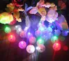LED Balon Light Mini Okrągły Kształt Świecące Light Paper Latarnia Ślub Boże Narodzenie Bar Party Dekoracji Dostawy WX9-708