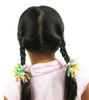 12pcs 3.5" whirl korker ponytail hair ties holders streamer corker hair bows clip Cheer Bows tassel Curly Ribbon Bow hair bobbles PD006