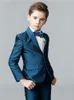 Beau costume 3 pièces veste, pantalon, gilet, de haute qualité, costumes de mariage pour enfants, Tuxedos formels pour garçons, Online273l