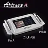 2 en 1 équipement de Machine de tatouage de maquillage Permanent Double écran tactile numérique sourcil Lipline MTS PMU Artmex V8 Derma pen4107916