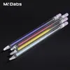 Glass Pencil Dabber Smoking Accessories With Colorful Roving Glass Sand Oil Wax Dab Tool Colored Thick Pyrex Water Pipes