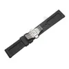 Watchband 24mm Mężczyźni Zegarek Zegarek Czarny Nurkowanie Silikon Gumowy Pasek Sportowy Ze Stali Nierdzewnej Klamry + Narzędzia do panerai Luminor