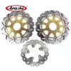 Suzuki GSX600F 2004 2005 2006 Front Rear Brake Rotors 디스크 디스크 키트 GSX 600 750 F GSX600 600F SV650S GSX750F