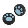 4pcs/set Cat Claw Paw Style Anti-slip Silicone Joystick Cap Caps Covers Thumb Stick Grip Grips For NS NX Switch Lite OLED + Retail packaging DHL FEDEX EMS FREE SHIPPING