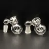 3 Couleurs Bols De Cendrier En Verre Mâle Femelle 10mm 14mm 18mm Joint Bubbler Calebasse Bols De Cendrier En Verre Pour Bécher En Verre Bongs Dab Rigs