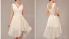 Dark Chocolate Style A US24W New Cheap Elegant Special Halter Knee Length Bridesmaid Dresses /Wedding Party Dresses LD003