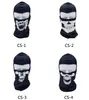 hayalet maskeler Tam Yüz kafatası baskı Biker Motosiklet Balaclava şapka toz geçirmez Windproof açık hava spor maskeleri Taktik Skull'in iskelet kaputu Maske