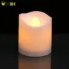 12pcs Candela senza fiamma Flicker Lampada della luce Decorazione elettrica Batteria-Candele alimentate Candela gialla da cerimonia nuziale del partito del tè