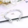 Full Huangshi plum blossom Bracelet sterling silver plated bracelet ; New arrival fashion men and women 925 silver bracelet SPB096