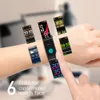 GPS Heart Rate Monitor Smart Armband Fitness Tracker Smart Watch Vattentät Färgskärm SmartWatch för IIOS Android Phone Watch