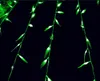 100LED 3.5M * 0.6 M Artificial Salix Leaf Wedding Vine Cortina de luz para el hogar Jardín Iluminación LED Luces de decoración navideña AC110V / 220V
