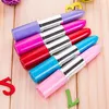 Lipstick Ballpoint Pen Kawaii Candy Color Plastic Ball Pen Novelty Item Stationery