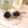 Nowa Kula ze stali nierdzewnej Blokowanie Spice Tea Sitko Kulka Mesh Infuser Herbata Filtr Filtr Infusor Darmowa Wysyłka Lin3823