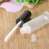 5pcs 15ML Lip Tubes Squeezable Empty Gloss Bole Container Plastic Containers Clear Lipstick Fashion Cool Lip Tubes For Makeup