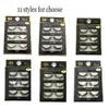 3D false eyelashes Handmade 3 Pairs/set Beauty Thick Long Soft lashes Fake Eye Lashes Eyelash Sexy High Quality free shipping