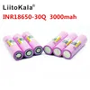 Liitokala 100 % NEW INR 18650 InR18650 30 분기 배터리 3.7V 3000mAh 리튬 이온 충전식 배터리