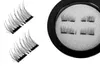 1/2/3 Mıknatıs 3D Manyetik Yanlış Kirpik / Tutkal Ücretsiz Manyetik Kirpik El Yapımı Reusablee Göz Lash Kadınlar Makyaj Kirpik Uzatma Sahte