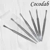 5pcs Titanium Tool Titanium Dabber Wax Atomizer Dab Tool Titanium Nail Dabber Tool erba secca per bong in vetro pipa ad acqua tamponare piattaforme petrolifere