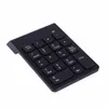 Freeshipping Wireless Bluetooth Number Pad Numeric Tangent 18 Keys Digital Keyboard för Laptop Auto Sova