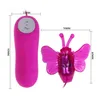 12 Speeds Vibration Butterfly Vibrator Clitoris Massageador GSPOT Vibradores de vibradores de brinquedos sexuais para mulheres Produtos sexuais espinhos D19860924