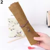 Hot Sale Retro Pirate Treasure Map Roll Up PU Leather Pencil Case Pen Bags Make Up Holder gift