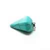 Partihandel 20st Mix Multi -STYLE PENDULUM SHAPE Natural Stone Charms Pendants Halsband Smycken Göra för kvinnor