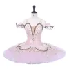 Pink Child Nutcracker Pancake Tutu Costume Women Adult Professional Ballet Stage Costume Pancake BT9044D