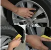 자동차 전문 왁스 거품 연마 스폰지 세차 곡선 거품 스폰지 EVA 청소 도구 자동 관리 U 자 모양 타이어 타이어 브러시