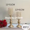 Tall Trumpet glass crystal Vases Wedding Centerpieces
