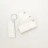 전체 10pcs diy mdf blank 키 체인 승화 열전 전달 나무 열쇠 고리 PO 로고 열 인쇄 선물- SHI307D