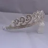 Kate William Royal Rhinestone Cristal Crown Crown Tiara Cabelo Jóias Coroa Cristal Acessórios Cristais Faixas