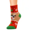 Women039s calzini Lady Christmas Gift Sock Fashion Winter Winter Wool 3D Ladies Crazy Sock Female Termico Calzino da animale caldo5099964