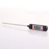 Black Electronic Food Thermometer Digital Food Probe BBQ Food Grade Sensor Möttermometer Portable Cooking Kitchen Tools LX4057