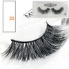 3D Faux Mink False Eyelashes 9 Styles Makeup for Eyes Natural Long Thick Fake Eye Lashes Beauty Tools