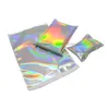 Самостоятельные клейкие курьерские сумки лазер Голографический пластиковый политилоп почтовые почтовые пакеты
