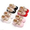 Mode Säuglingsschuhe Prinzessin Baby Lauflernschuhe Mokassins Weiche Kleinkindschuhe Leder geborener Schuh Baby Grils Schuhe 0-18 Monate