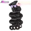 Allove entier brésilien vierge Body Wave 3bundles Real Virgin Brésilien Human Fair Weaves Wet and Wavy Natural Wave 3076584