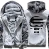 Dropshipping usa size skulls tryckta hoodie för män hoodies sweatshirts vinter tjockna fleece varma mäns jackor kappa