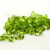 50pcslot peridot naturel perles à facettes rondes Stones 06447097