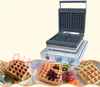 QiHang_top Ticari Meydanı Waffle Maker Makinesi Gıda İşleme Endüstriyel Waffle Yapma Paslanmaz Çelik Waffle Demir