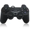 Controlador USB con cable de vibración Gamepad Joypad para WinXP/Win7/Win8/Win10 para PC Computadora portátil Juego negro Joystick DHL FEDEX UPS ENVÍO GRATIS