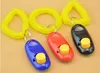 Ny ankomst Pet Dog Training Klicka Clicker Agility Training Trainer Aid Wrist Lanyard Dog Training Obedience Supplies SN440