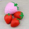 squishies Jumbo Squishy Slow Rising Strawberry Cute Straps Charms Kawaii Pendant Bread Kids Toy Decompression Toys 50pcs
