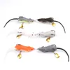 Likelife Mouse Spinnerbaits Bass Sztuczna Przynęta 7 CM 11.64g Miękkie Silikonowe Guma Blackfish Sum Fillwater Fishing Lure